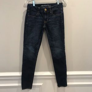 American Eagle Dark Wash Jegging